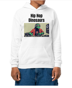 A "Hip Hop Dinosaurs" Hoodie