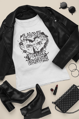 WTS 3- 'I Have Trust Issues' Women's short sleeve t-shirt