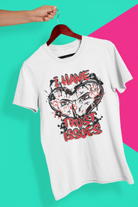 WTS 2- 'I Have Trust Issues' Women's short sleeve t-shirt