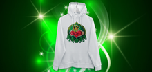 Load image into Gallery viewer, WH9l  &#39;Claddagh&#39; Holiday Design Women&#39;s Hoodie