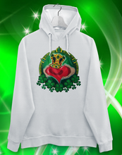 Load image into Gallery viewer, WH9l  &#39;Claddagh&#39; Holiday Design Women&#39;s Hoodie