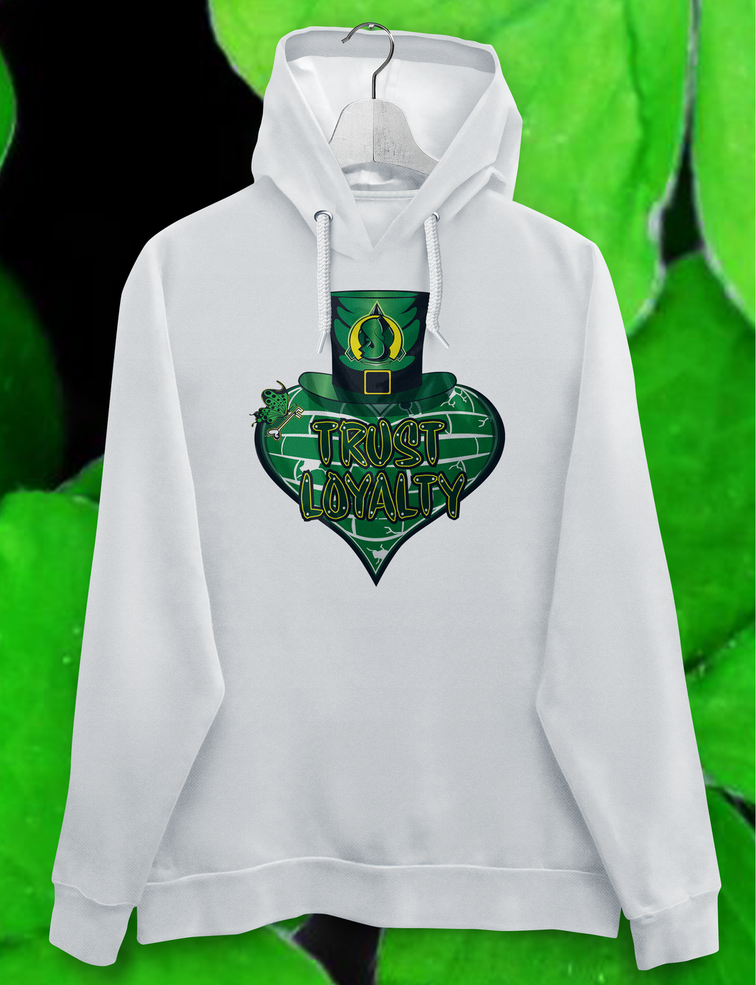 WH9k 'Trust Loyalty' Holiday Design Women's Hoodie