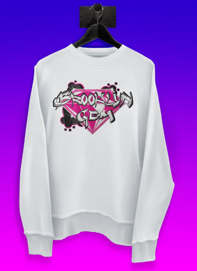 SS1 'Brooklyn Gem' Graffiti Style Women's Sweatshirt