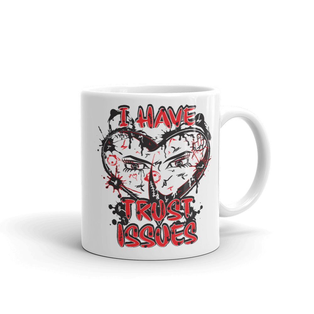 M2- 'I Have Trust Issues' Mug